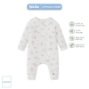Body dài khóa kéo đa màu họa tiết cho bé sơ sinh, bé trai, bé gái - Vải cotton Boube giá ưu đãi 210.000đ 9