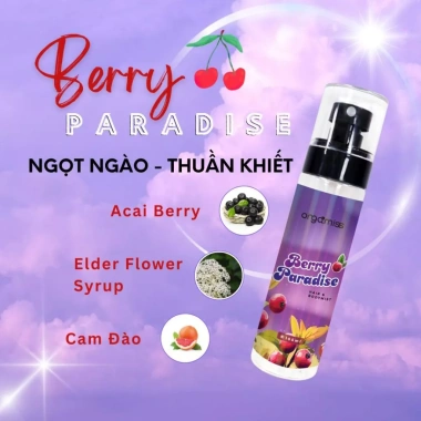 Body Mist Orgamiss Hương Hoa Quả Tươi Mát, Khử Mùi - Xịt Unisex, Mua 3 Giảm 50%