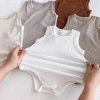 Body Sát Nách Pig BeBe - Áo Liền Quần Không Tay Cotton 100% Mềm Mịn, Thấm Hút Mồ Hôi, 89.000đ 2