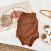 Body Sát Nách Pig BeBe - Áo Liền Quần Không Tay Cotton 100% Mềm Mịn, Thấm Hút Mồ Hôi, 89.000đ 5
