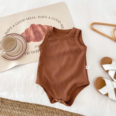 Body Sát Nách Pig BeBe - Áo Liền Quần Không Tay Cotton 100% Mềm Mịn, Thấm Hút Mồ Hôi, 89.000đ 5 Body Sát Nách Pig BeBe - Áo Liền Quần Không Tay Cotton 100% Mềm Mịn, Thấm Hút Mồ Hôi, 89.000đ 5