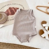 Body Sát Nách Pig BeBe - Áo Liền Quần Không Tay Cotton 100% Mềm Mịn, Thấm Hút Mồ Hôi, 89.000đ 6