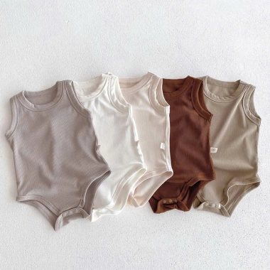 Body Sát Nách Pig BeBe - Áo Liền Quần Không Tay Cotton 100% Mềm Mịn, Thấm Hút Mồ Hôi, 89.000đ 8 Body Sát Nách Pig BeBe - Áo Liền Quần Không Tay Cotton 100% Mềm Mịn, Thấm Hút Mồ Hôi, 89.000đ 8