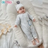 Body sơ sinh dài tay trần bông Derosa Kids 0-12 tháng - Giá chỉ 229.000đ