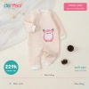 Body sơ sinh dài tay trần bông Derosa Kids 0-12 tháng - Giá chỉ 229.000đ 4