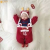 Body Tết 2.026 Nỉ Bông Ấm Áp LOTUKA Bộ Liền Thân Size 3-12kg Cho Bé Trai & Bé Gái 3