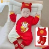 Body Tết 2.026 Nỉ Bông Ấm Áp LOTUKA Bộ Liền Thân Size 3-12kg Cho Bé Trai & Bé Gái 9
