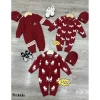 Body Thom Đỏ Noel Tết cho bé cưng sz nhí - Giảm giá 218k, Giá gốc 270k 3