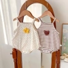 Bodysuit Bé Gái 2 Dây Mùa Hè Hình Hoa Gấu Cotton 100% 0-12m Giá 119k 3