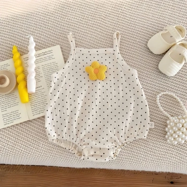Bodysuit Bé Gái 2 Dây Mùa Hè Hình Hoa Gấu Cotton 100% 0-12m Giá 119k 5 Bodysuit Bé Gái 2 Dây Mùa Hè Hình Hoa Gấu Cotton 100% 0-12m Giá 119k 5