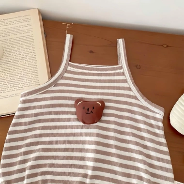 Bodysuit Bé Gái 2 Dây Mùa Hè Hình Hoa Gấu Cotton 100% 0-12m Giá 119k 7 Bodysuit Bé Gái 2 Dây Mùa Hè Hình Hoa Gấu Cotton 100% 0-12m Giá 119k 7
