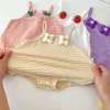 Bodysuit Bé Gái Pig BeBe 2 Dây 4 Màu Cotton Hạt, Siêu Xinh 3‑12kg Giá 119k 3