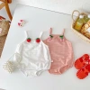 Bodysuit Bé Gái Pig BeBe 2 Dây 4 Màu Cotton Hạt, Siêu Xinh 3‑12kg Giá 119k 5