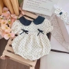 Bodysuit Bé Gái PigBeBe Set Chấm Bi Đính Nơ, Băng Đô Đũi Mát 0‑12 - 149.000₫ 4