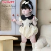 Bodysuit Bé Gái PigBeBe Set Chấm Bi Đính Nơ, Băng Đô Đũi Mát 0‑12 - 149.000₫ 6