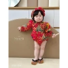 Bodysuit bộ liền thân bé mặc Tết – Siêu mềm, thiết kế dễ mặc, giá chỉ 250.000₫