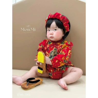 Bodysuit bộ liền thân bé mặc Tết – Siêu mềm, thiết kế dễ mặc, giá chỉ 250.000₫ 3