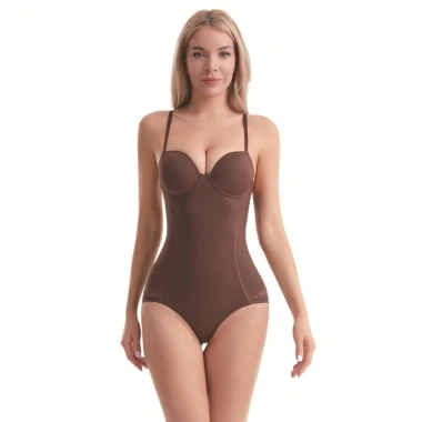 Bodysuit Cơ Thể Nữ Điêu Khắc Hỗ Trợ Bụng, Hình Ngực, Vòng Thép Nâng Hông - Áo Ngực Miễn Phí - Giá 199k Giảm 166k