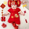 Bodysuit Cotton Tết Tài Lộc 2.026 cho bé 0-12 tháng, áo liền quần giảm giá 119k 10