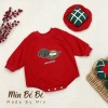Bodysuit da cá dài tay + mũ bánh chưng Tết cho bé trai, bé gái - Giá chỉ 55.000đ 8