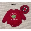 Bodysuit Đỏ In Tên Bé, Mũ Bánh Chưng, Túi Lì Xì - Nỉ Bông ấm áp, Giá ưu đãi 279k 5