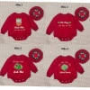 Bodysuit Đỏ In Tên + Mũ Bánh Chưng, Túi Lì Xì Cho Bé Dịp Tết - Nỉ Bông Ấm Áp, Giá Ưu Đãi 279k