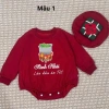 Bodysuit Đỏ In Tên + Mũ Bánh Chưng, Túi Lì Xì Cho Bé Dịp Tết - Nỉ Bông Ấm Áp, Giá Ưu Đãi 279k 7
