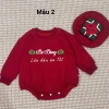 Bodysuit Đỏ In Tên + Mũ Bánh Chưng, Túi Lì Xì Cho Bé Dịp Tết - Nỉ Bông Ấm Áp, Giá Ưu Đãi 279k 8