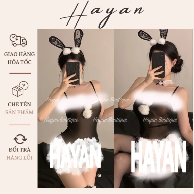 Bodysuit Đồ Ngủ Sexy CP34 Viền Lông Bờm, Cosplay Lingerie Gợi Cảm - Giá 135k