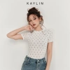 Bodysuit Kaylin chấm bi ôm dáng, vải thun flow, gợi cảm - BST Hè 2.025, giảm 310k