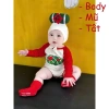 Bodysuit sơ sinh kèm mũ bánh chưng, bánh tét – Thoáng mát, mềm mịn, thích hợp ngày Tết hè 3