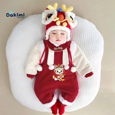 Bodysuit Tết nỉ nhung ấm áp cho bé 0-12M – Body mới dễ thương, giảm giá 199.880₫ 6