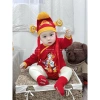 Bodysuit Thần Tài Tết cho bé 7-14kg cotton mềm mại, giảm giá 219k 5
