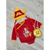 Bodysuit Thần Tài Tết cho bé 7-14kg cotton mềm mại, giảm giá 219k 6
