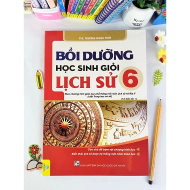Bồi dưỡng học sinh giỏi Lịch Sử 6 chương trình mới - Đề luyện thi, tăng điểm, giá 58.650 VND 2