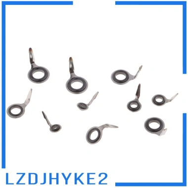 BolehDeals 10 chiếc cần câu thép không gỉ 304 - Dây mắt chống ăn mòn, giá 66.000đ