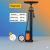 Bơm Áp Suất Thông Minh Có Đồng Hồ Đo, 130/160 PSI Dùng cho Xe Đạp & Xe Máy - Giá 94.000đ, bảo hành 12 tháng