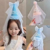 Bờm cài tóc sinh nhật đính nơ vải voan phong cách Hàn Quốc cho bé - Giá 42.499₫ 3
