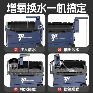 Bơm Câu Cá Oxy 2.024 Đa Năng, Rửa Tay, Sạc Lại, Bơm Nước Ngoài Trời - Chỉ 233.153 VND