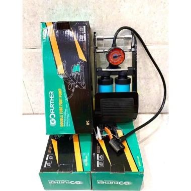 Bơm Chân Khí GFurther 2 XiLanh - Bền Đẹp, Tiện Lợi Cho Xe Đạp, Xe Máy, Ô Tô, Giá Ưu Đãi 230k 4