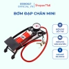 Bơm Đạp Chân Mini 1 Piston Đa Năng Xe Đạp Xe Máy Ô Tô Phao Bóng - Nhỏ Gọn Tiện Lợi An Toàn