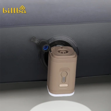 Bơm Đệm Hơi Dã Ngoại 1.200mAh, Đèn Chiếu Sáng, Khò Bếp Than, Bơm Phao Nhỏ Gọn 231k 5