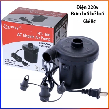 Bơm điện 2 chiều hút chân không FERADO cho bể bơi phao - Hút Thổi tiện lợi 29.900₫