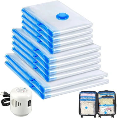Bơm điện hút chân không cho túi đựng chăn, quần áo, siêu nhẹ nhanh, giá 129k 4 Bơm điện hút chân không cho túi đựng chăn, quần áo, siêu nhẹ nhanh, giá 129k 4