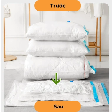 Bơm điện hút chân không cho túi đựng chăn, quần áo, siêu nhẹ nhanh, giá 129k