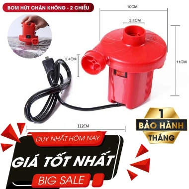 Bơm Điện Mini 2 Chiều Hút Thổi - Tiện Lợi Cho Bể Phao, Ghế Hơi, Bơi, Hút Chân Không, Giá 20.000₫