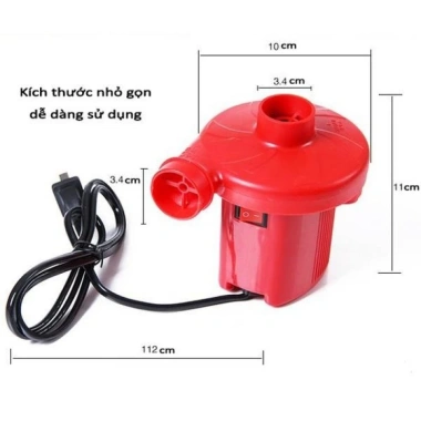 Bơm Điện Mini 2 Chiều Hút Thổi - Tiện Lợi Cho Bể Phao, Ghế Hơi, Bơi, Hút Chân Không, Giá 20.000₫ 7 Bơm Điện Mini 2 Chiều Hút Thổi - Tiện Lợi Cho Bể Phao, Ghế Hơi, Bơi, Hút Chân Không, Giá 20.000₫ 7