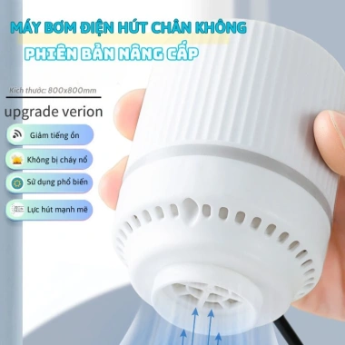 Bơm Điện Mini Hút Chân Không Quần Áo, Chăn Màn, Gấu Bông - Mì House Giá 19.500₫
