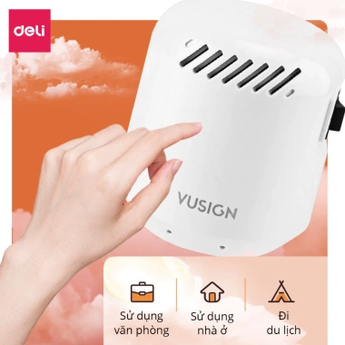 Bơm điện tay Deli - Máy hút chân không quần áo, nhỏ gọn, dễ dùng, giảm giá 50k