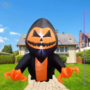 Bơm hơi Halloween 3,5 ft Phá vỡ từ cửa sổ, sân trước sân vườn, giảm giá 517.000₫ 3